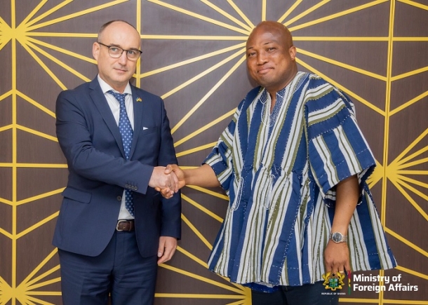 Ghana in talks with Ukraine over detained national held as prisoner of war