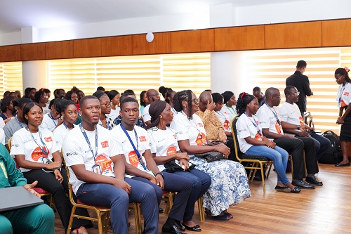 The audience at the event. The audience at the event.