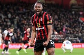 Antoine Semenyo was in fine form during their game against Liverpool last Saturday
