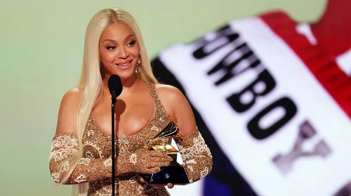 Beyoncé now has 35 Grammy Awards - more than any artist in history