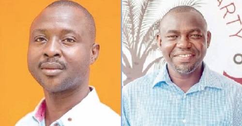  Jerry Owusu Appauh — General Secretary, LPG, Muniru Mohammed — National Youth Organiser, PNP