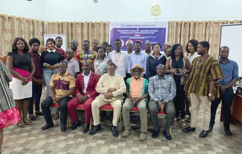  Journalists and facilitators after the programme