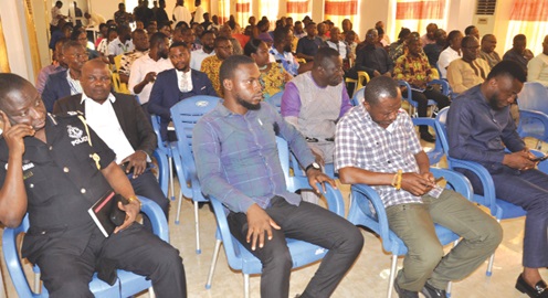 A section of the participants in the meeting A section of the participants in the meeting