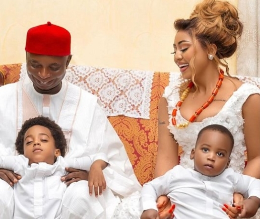 Regina’s Daniels’s husband, Ned Nwoko denies having a new baby with Nollywood actress, Chika Ike