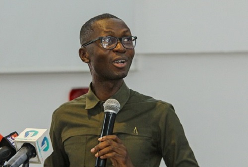  Bernard Koku Avle, General Manager of Citi News, addressing the audience at the event