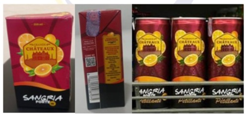FDA orders immediate recall of Grand Chateaux Sangria Forte over safety concerns