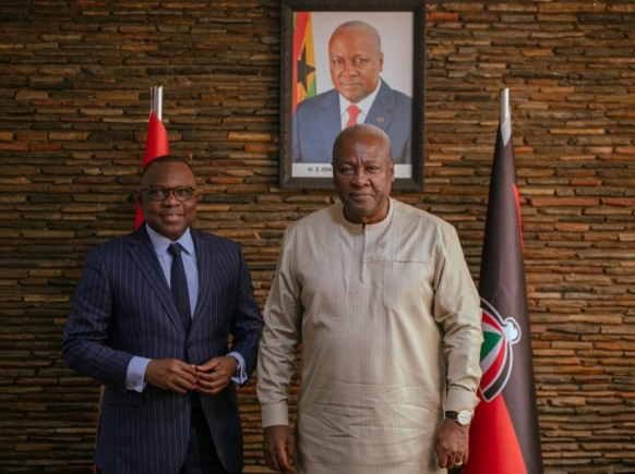I'll maintain and strengthen Ghana's relations with France - Mahama