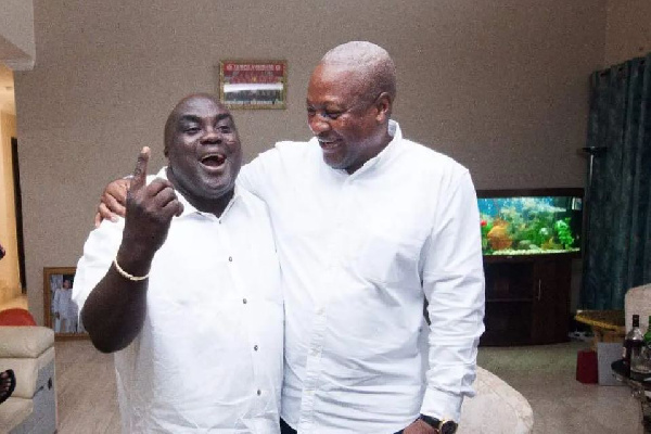 Julius Debrah (left) will serve as Chief of Staff. 