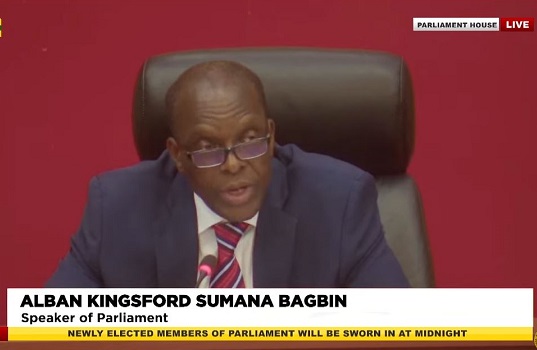 PLAYBACK: Dissolution of the 8th Parliament of Ghana