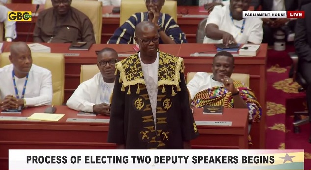 Bernard Ahiafor, has been elected as the 1st Deputy Speaker of Ghana’s 9th Parliament