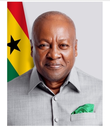 Presidency releases official portrait of President John Dramani Mahama