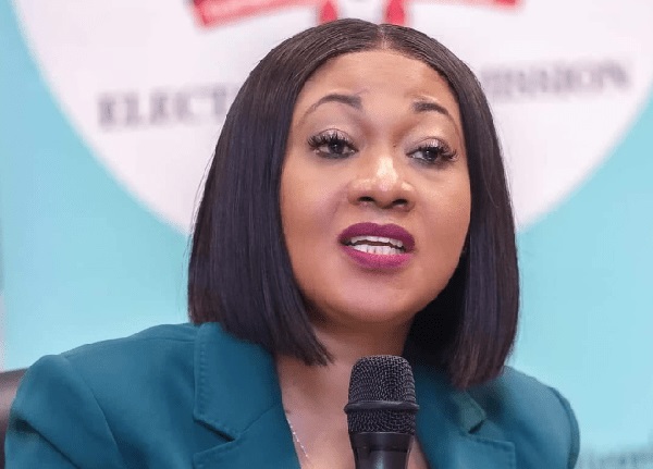 Jean Mensa — EC Chairperson 