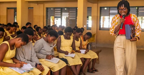Dr Angela Tabiri is breaking the stereotype that maths is a "boy's subject"