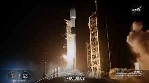 SpaceX rocket launches private missions to Moon