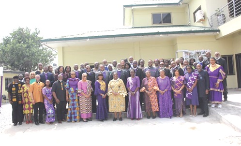 Board of Bishops and other church officers of the A.M.E Zion Church 