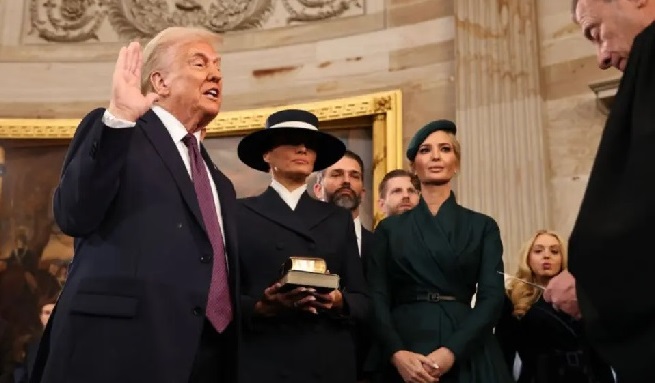 Donald Trump sworn in as 47th president of the United States
