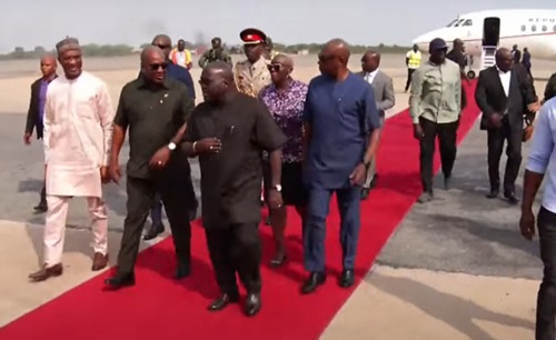 VIDEO: President Mahama returns to Ghana after AU Institutional Reforms Retreat