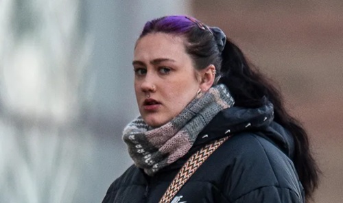 Rhiannon Evans appeared in court over the UK’s first-ever ‘cyber-farting’ case’ (Picture: Andrew Price / View Finder)