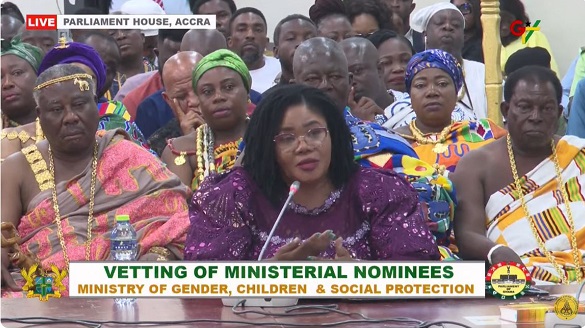 Agness Naa Momo Lartey, Gender Minister nominee