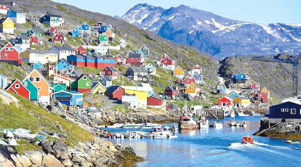 The technicolour homes of Greenland
