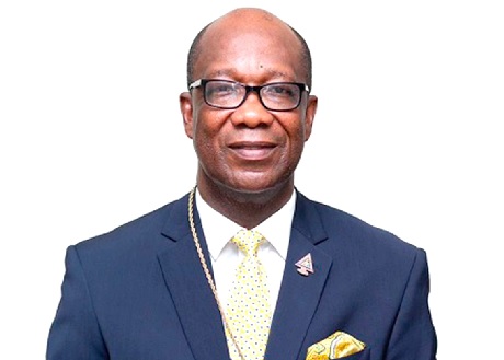 Rt. Rev. Dr Hilliard k. Dela  Dogbe — President of the global Board of Bishops of AME Zion Church