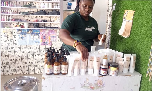  Amina Haruna, Manager of Amiwan Service Centre