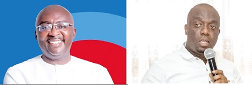  Dr Mahamodu Bawumia — Flag bearer in the 2024 election, NPP, Justin Kodua Frimpong — General Secretary, NPP