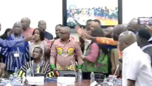 LIVE: Vetting underway in Parliament after another disruption