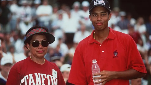 Woods said none of achievements would have been possible without the support of his mother