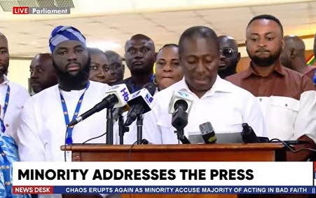"She is a typical NDC member", Afenyo-Markin accuses Appointments Committee Clerk of bias