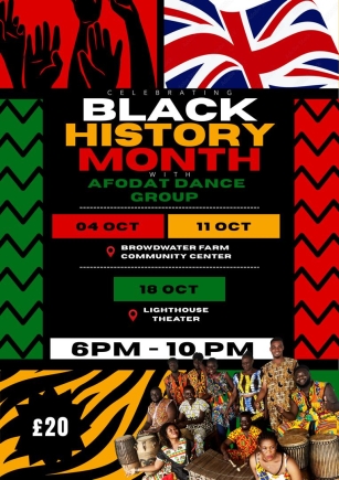 Ghanaian Dance Group Afodat to lead Black History Month celebrations across UK venues