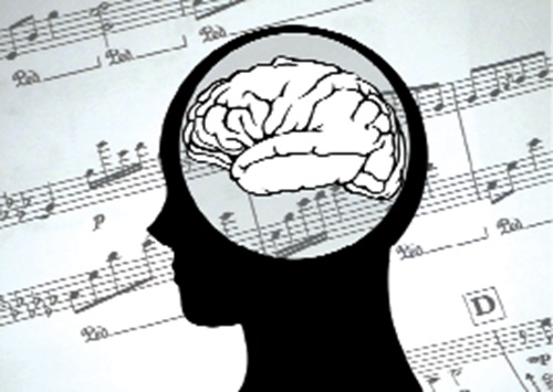 Brain with music 