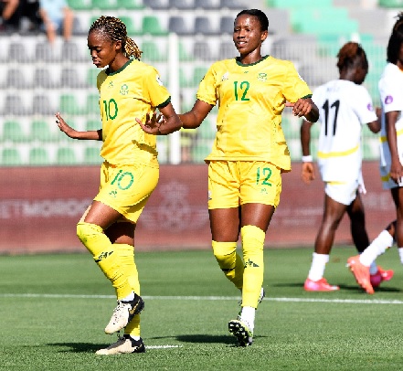 Goals from Linda Motlhalo and Jermaine Seoposenwe sealed the deal for South Africa