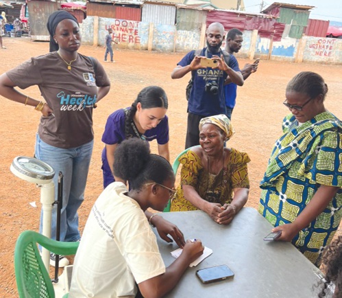 Some participants undergoing screening