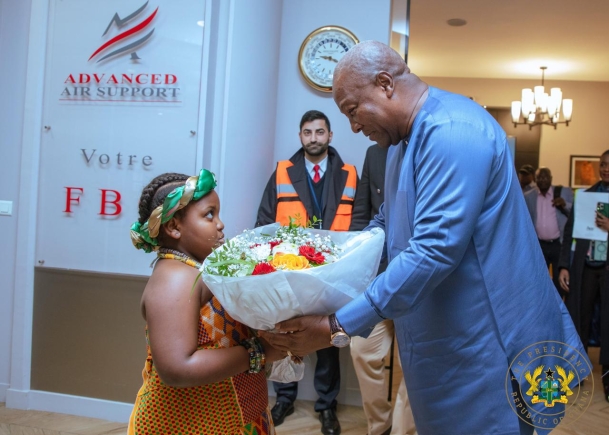 President Mahama on official visit to France &amp; Egypt
