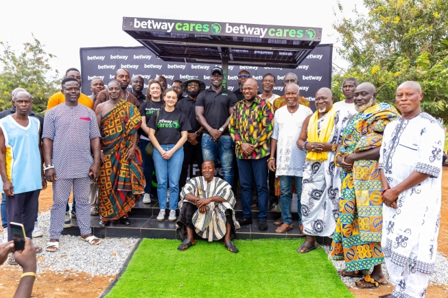 Betway delivers solar-powered units to Ballagonnor to tackle electricity challenges