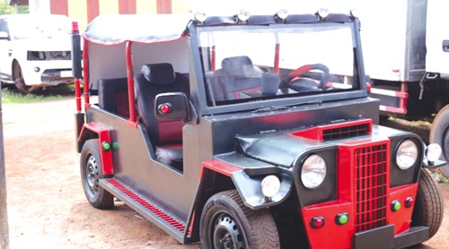 The locally manufactured car The locally manufactured car