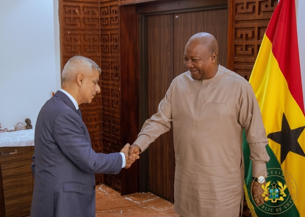 President Mahama welcomes London Mayor Sir Sadiq Khan