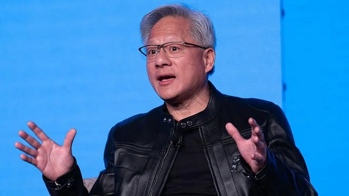 Nvidia chief executive Jensen Huang is currently in China