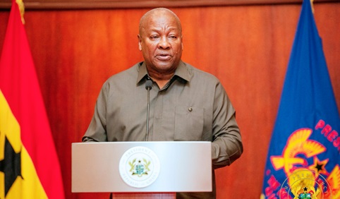 President John Dramani Mahama 