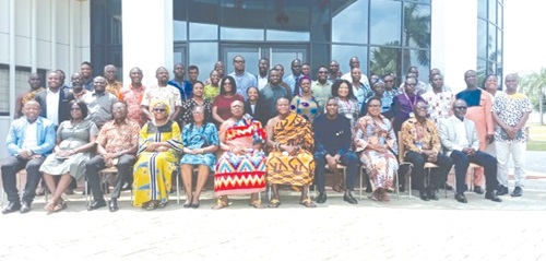 Participants after the meeting      