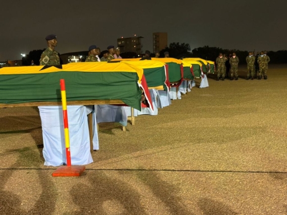 From helicopter crash site to 37 Military Hospital: The sombre return of Ghana's fallen officials