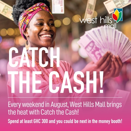 Cash in the Air: West Hills Mall unveils Ghana’s most electrifying shopping experience