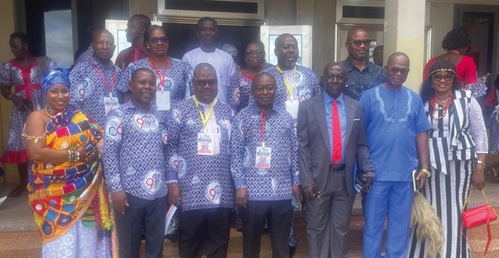 Dignitaries in the Seventh Quadrennial Conference of the Brong Ahafo branch of GNAT 