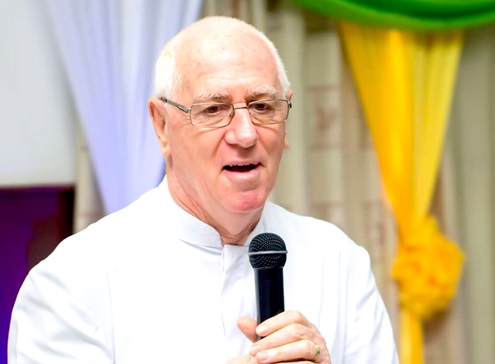 Rev. Fr Andrew Campbell, Patron of the Weija Leprosarium