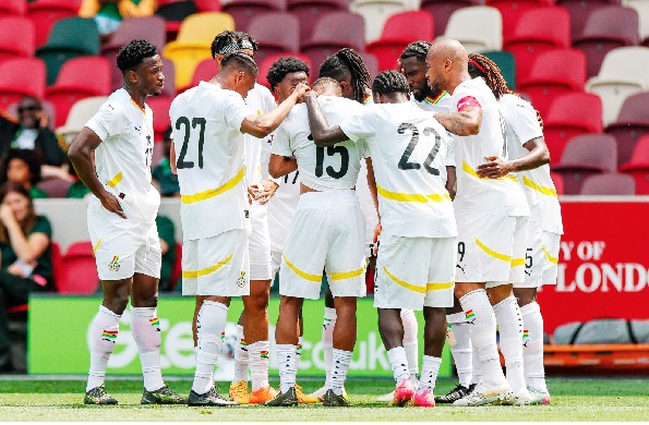 Some of the young Black Stars players looking forward for permanent place in the team