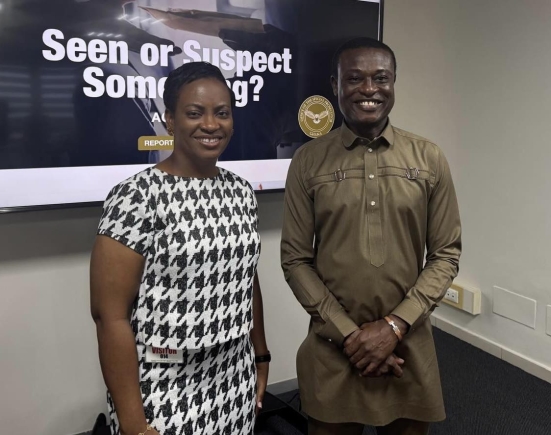 This is was when the Director-General of the Criminal Investigations Department (CID), DCOP Lydia Yaako Donkor, paid a courtesy call on the Special Prosecutor, Mr Kissi Agyebeng, as part of efforts to strengthen collaboration in the fight against corruption last week.