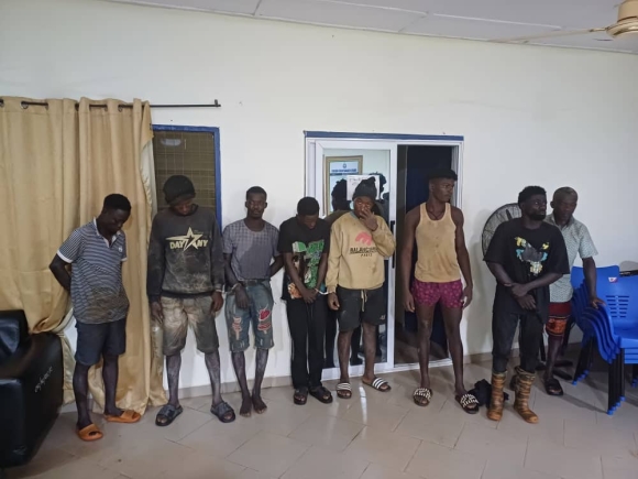20 arrested for illegal mining in Central Region
