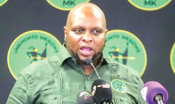Floyd Shivambu of the MK Party says he "fully accepts" his redeployment