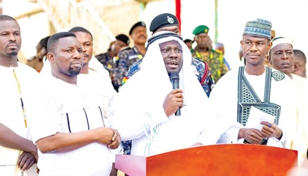 Dr Frank Amoakohene, Ashanti Regional Minister, addressing the Eid-ul-Adha event in Kumasi Dr Frank Amoakohene, Ashanti Regional Minister, addressing the Eid-ul-Adha event in Kumasi